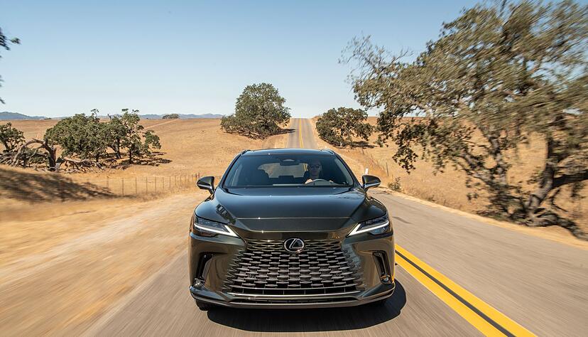 Der Lexus RX 500 h pr&auml;sentiert sich bei einer Testfahrt smart souver&auml;n. Doch bei der Reichweite schneiden andere Plug-in-Hybride in seiner Klasse besser ab.