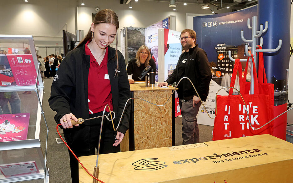 65 Aussteller präsentieren sich auf der Messe Berufswelt im Veranstaltungscenter RedBlue in Heilbronn.