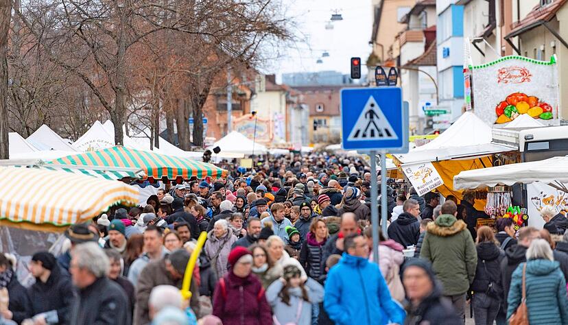 Großer Andrang: Das Gedränge in den Straßen hat Tradition beim Heilbronner Pferdemarkt am kommenden Wochenende. Großer Andrang: Das Gedränge in den Straßen hat Tradition beim Heilbronner Pferdemarkt am kommenden Wochenende.
