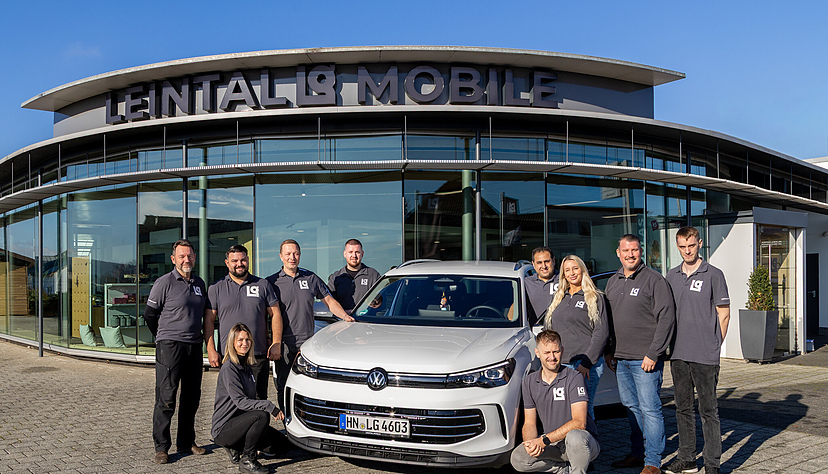 Leintal LG mobile, Autohaus, Gruppenbild, Mitarbeiter Leintal LG mobile, Autohaus, Gruppenbild, Mitarbeiter