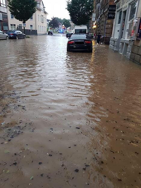 Die Wilhemstra&szlig;e in Heilbronn