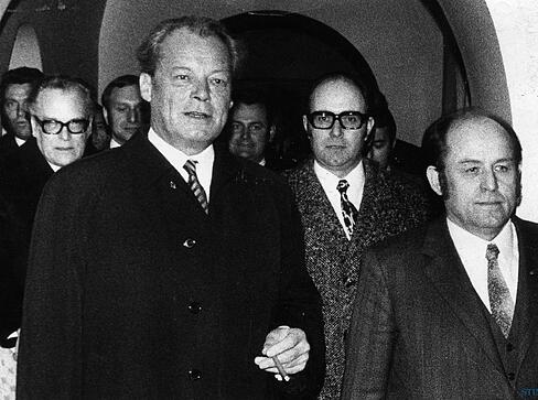 Zusammengestellt von Archiv und Dokumentation der Heilbronner Stimme - Willy Brandt besuchte während seiner Amtszeit zweimal die Region: 1972 und 1974 kam er nach Heilbronn.