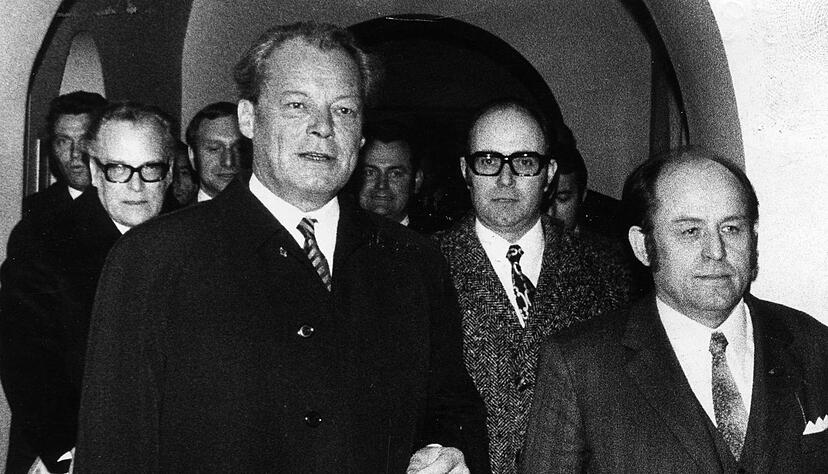Willy Brandt besuchte während seiner Amtszeit zweimal die Region: 1972 und 1974 kam er nach Heilbronn.
