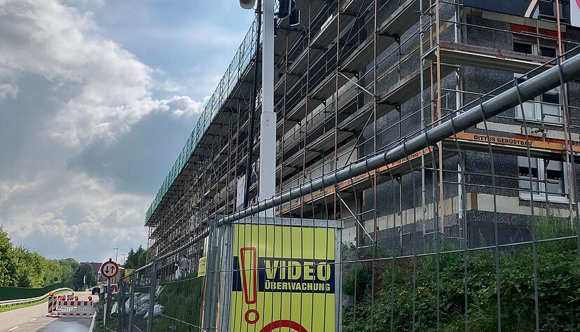 Der Video Guard ist in Betrieb, wenn die Baustelle nicht besetzt ist.