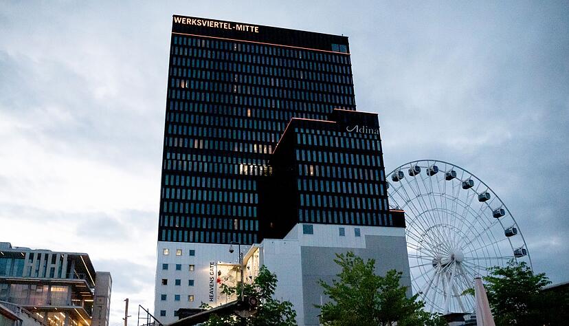 Das «Fitzroy» liegt im 14. und 15. Stock eines Hochhauses im Münchner Werksviertel. Das «Fitzroy» liegt im 14. und 15. Stock eines Hochhauses im Münchner Werksviertel.