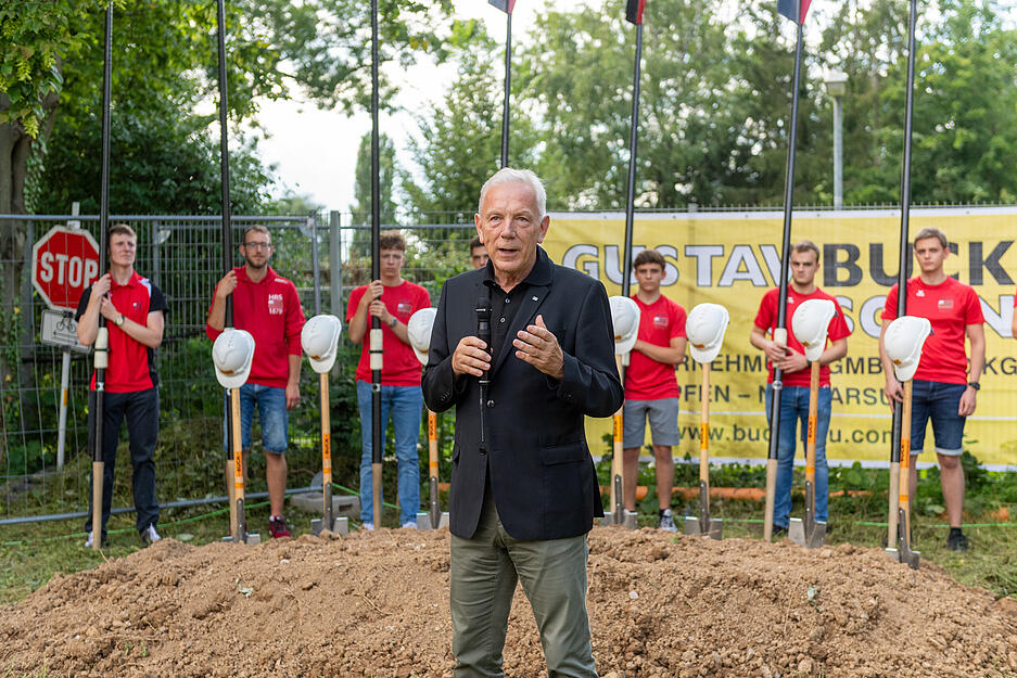 Spatenstich Bootshaus Spatenstich Bootshaus