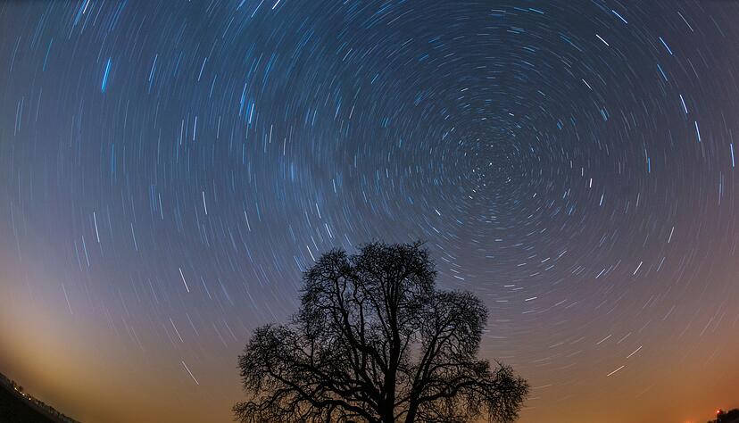 Sternenhimmel bei Nacht. (Symbolbild) Sternenhimmel bei Nacht. (Symbolbild)