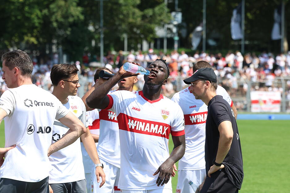 VfB Stuttgart vs. Fortuna Sittard, Frankenstadion Heilbronn.