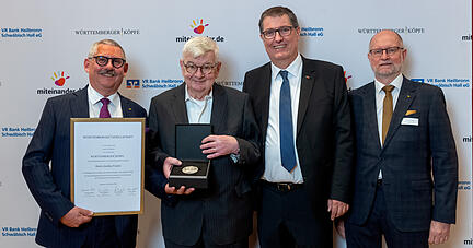 Joschka Fischer wurde in Heilbronn geehrt.