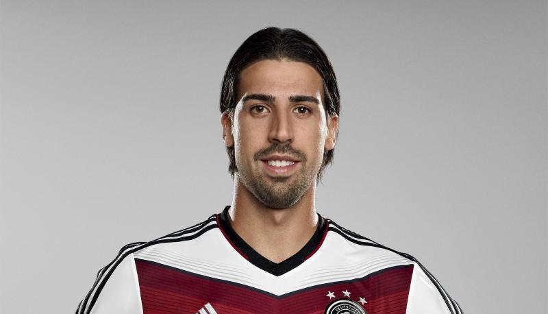 Sami Khedira tr&auml;gt bei der WM das Trikot mit der Nummer 6. Foto: Bongarts/Getty Images/DFB/dpa