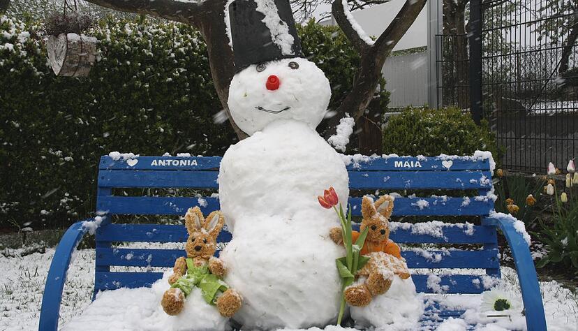 Wintereinbruch nach Ostern 2017