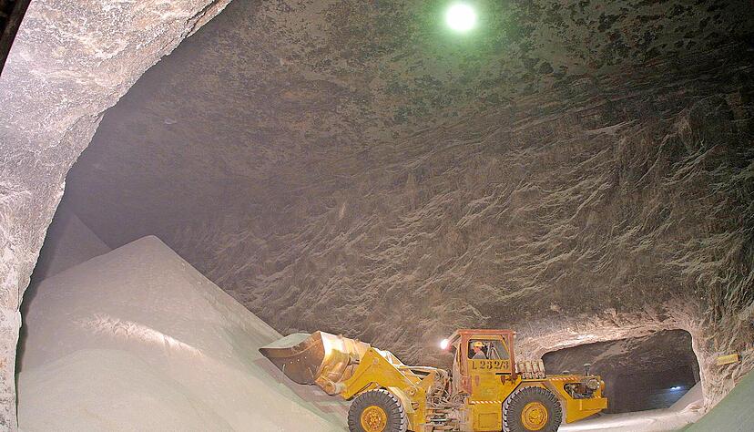 Das in Heilbronn geförderte Salz wurde im ersten Quartal wegen des warmen Winters weniger nachgefragt.
Foto: SWS Das in Heilbronn geförderte Salz wurde im ersten Quartal wegen des warmen Winters weniger nachgefragt.
Foto: SWS