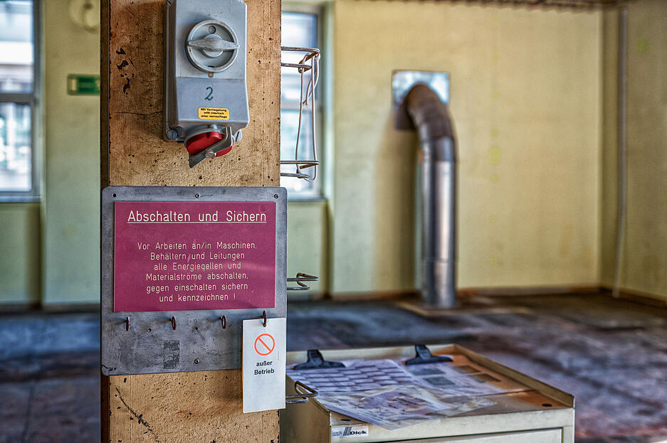 Mühlengebäude Knorr-Werk, Lost Place