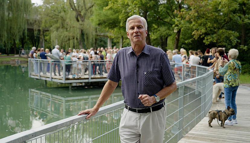 Stimme-Chefredakteur Uwe Ralf Heer besuchte in seiner Video-Kolumne den Ententeich in Neckarsulm. Stimme-Chefredakteur Uwe Ralf Heer besuchte in seiner Video-Kolumne den Ententeich in Neckarsulm.