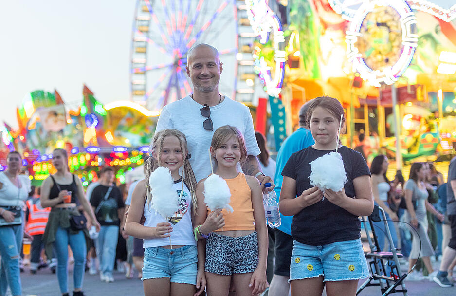 Eröffnungswochenende des Heilbronner Volksfestes mit Fassanstich