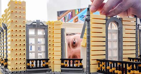 Beim Bau ist Pr&auml;zision gefragt.