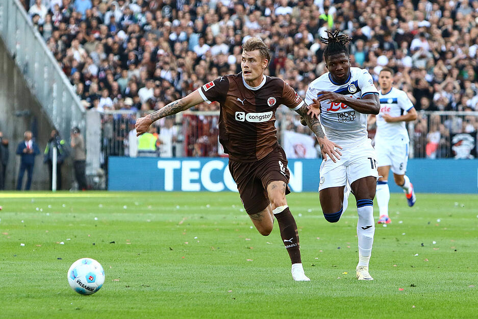 El Bilal Touré war in der Vorbereitung noch bei einem Testspiel gegen St. Pauli im Einsatz.