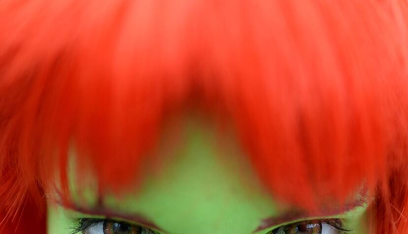 Karneval, Halloween, Cosplay-Convention: Bei diesen Events sind oft Spa&szlig;-Kontaktlinsen zu sehen.