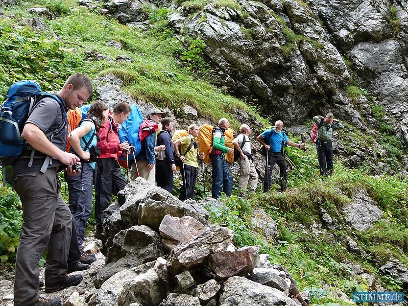 Alpen&uuml;berquerung September 2013