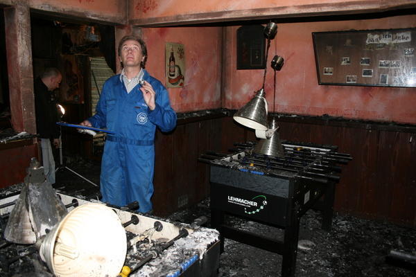 Brandermittungen in der Laube | 04.05.