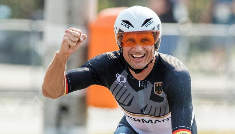 Michael Teuber holt bei den Para-Radsport-Weltmeisterschaften in Italien seinen 20. Titel.