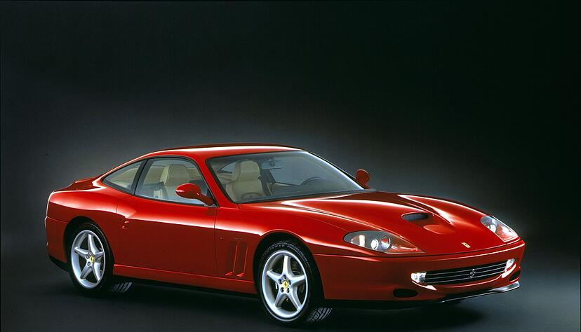 Rote Klassik: Auch an erste Exemplare vom Ferrari 550 Maranello darf man bereits ein H-Kennzeichen anbringen.