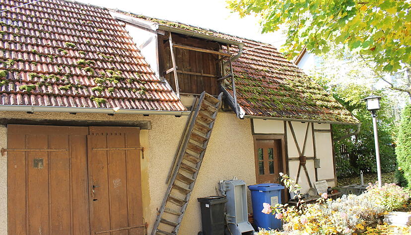Die Heroldsbude beim Dorfzentrum in Widdern-Unterkessach soll mit &ouml;ffentlichen Toiletten ausgestattet werden.