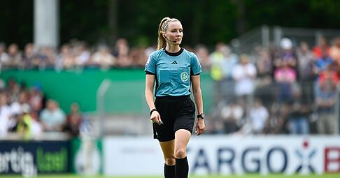 Fabienne Michel ist beim Drittliga-Spiel zwischen Verl und Essen beleidigt worden.