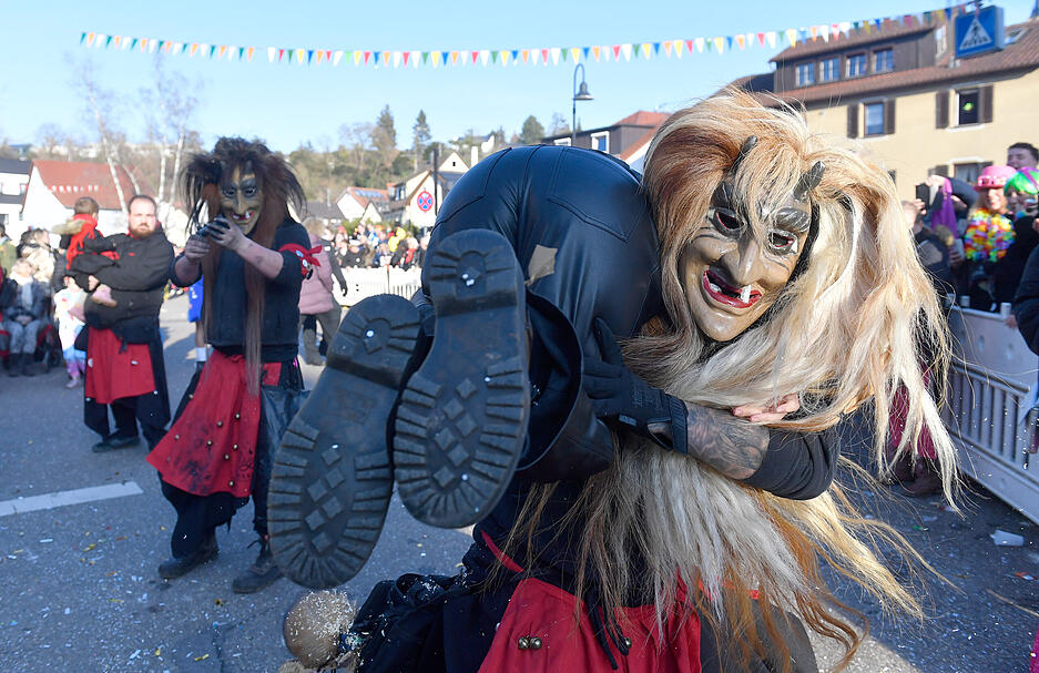 Am Sonntag, 2. Februar, zog der Talheimer Faschingsumzug durch die Straßen der Gemeinde.