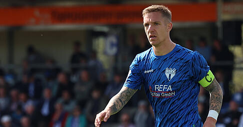 Kapit&auml;n Marco Kehl-Gomez sprach nach dem 1:3 des SGV Freiberg gegen Steinbach Klartext.