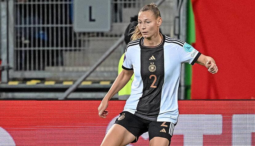 Die Hoffenheimerin Sarai Linder spielte am Freitag gegen Wales stark und dürfte auch beim Spiel in Island zur deutschen Startelf gehören. Es wäre ihr sechstes Länderspiel.
Foto: imago images/Langer