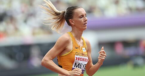 Nach schwierigen Wochen im WM-Finale: Lea Meyer.