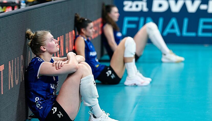 Schon das Pokalfinale hatten Stuttgarts Volleyballerinnen verloren - nun auch den Kampf um die Meisterschaft. (Archivbild)