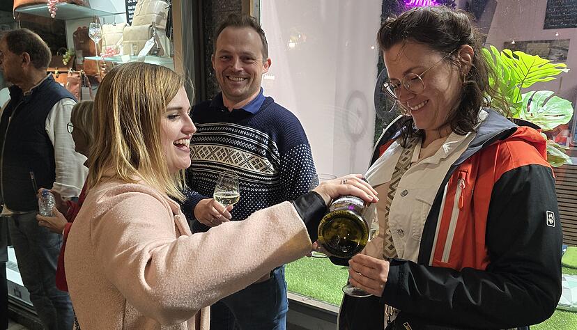 Das Heilbronner Weindorf ging am Dienstagabend in die nächste Runde.