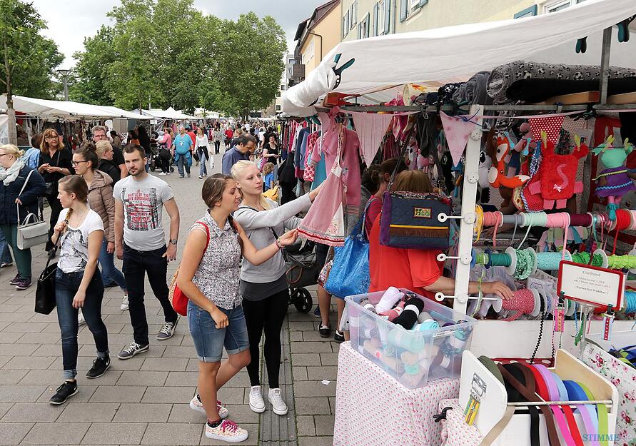 Deutsch-holl&auml;ndischer Stoffmarkt Heilbronn | 04.06.