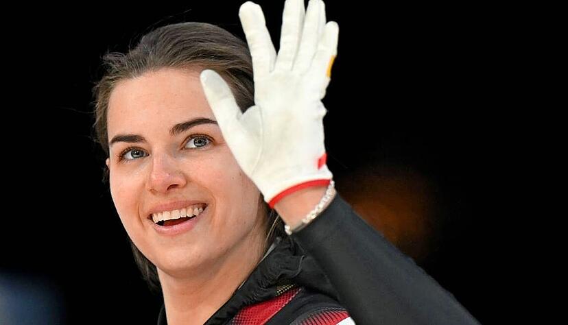 Einst H&uuml;rdensprinterin, die seit 2015 Bob f&auml;hrt: Kim Kalicki, 28, vom TuS Eintracht Wiesbaden. Sie startet im Zweierbob mit Talea Prepens.