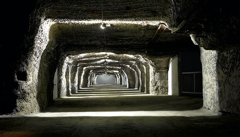 Das Besucherbergwerk Kochendorf unter Tage. Das Besucherbergwerk Kochendorf unter Tage.