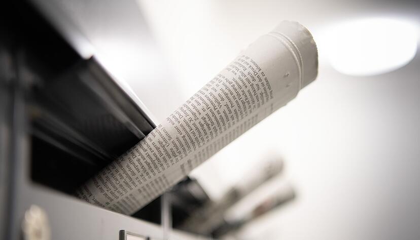 Nach dem Vorfall konnte der Zeitungsbote seine Tour beenden. (Symbolbild)