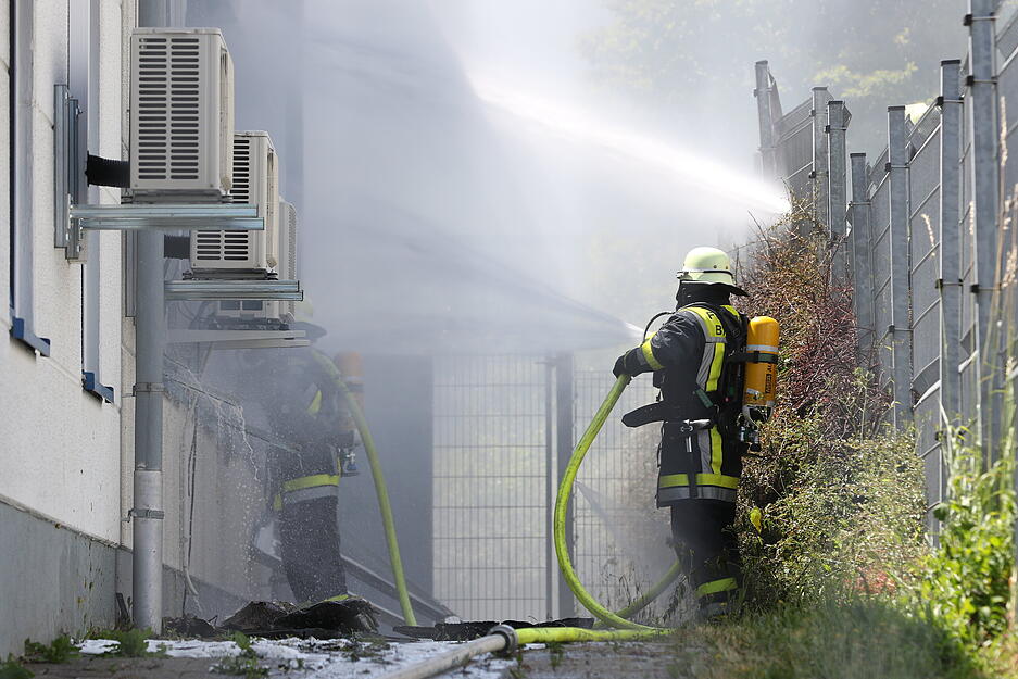Brand in Bretzfeld-Schwabbach