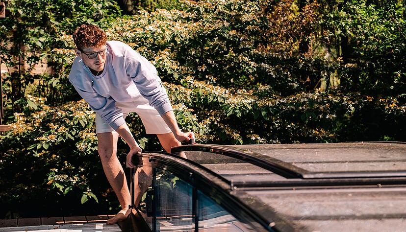 Pools können zur Tierfalle werden: Abdeckungen können Planschbecken und Pools über Nacht sichern. Pools können zur Tierfalle werden: Abdeckungen können Planschbecken und Pools über Nacht sichern.