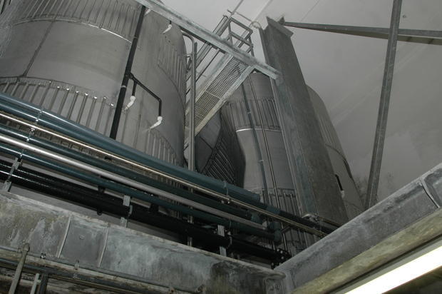 Der eingedellte Edelstahltank k&uuml;ndet von einer Implosion. Sie hat sich am 25. September ereignet, mitten in den Turbulenzen des Gesch&auml;ftsf&uuml;hrerwechsels.