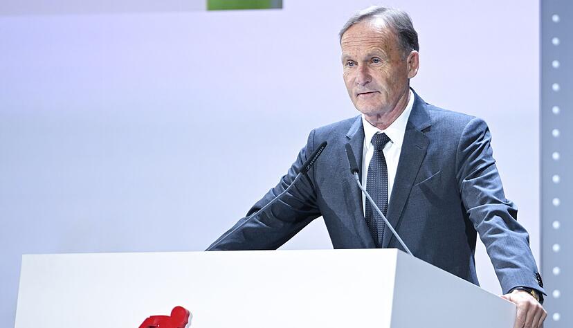 Ligapräsident Hans-Joachim Watzke begrüßt die Einführung einer neuen Kostenregel im Profifußball. (Archivbild) Ligapräsident Hans-Joachim Watzke begrüßt die Einführung einer neuen Kostenregel im Profifußball. (Archivbild)