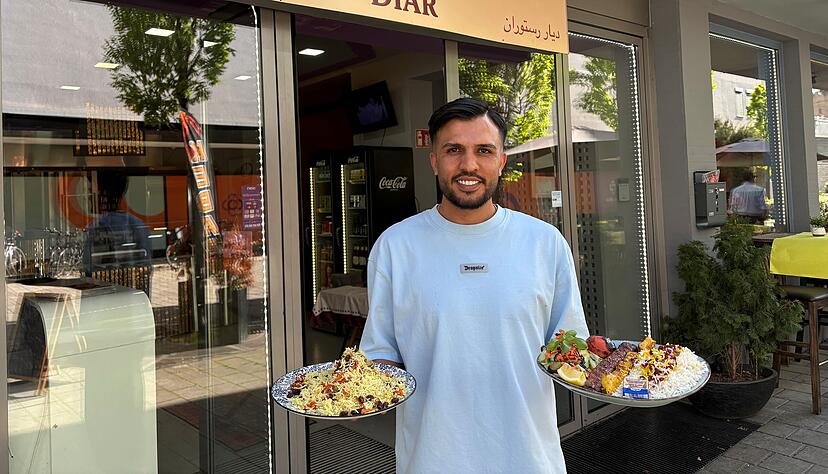Vahid Abduollahi m&ouml;chte die Heilbronner mit Gerichten aus seiner Heimat &uuml;berzeugen.