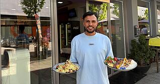 Vahid Abduollahi m&ouml;chte die Heilbronner mit Gerichten aus seiner Heimat &uuml;berzeugen.