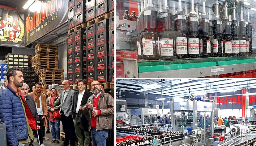 Die neue Abf&uuml;llanlage ist inzwischen perfekt eingestellt. Palmbr&auml;u kann hier seine Kernkompetenz ausspielen: die Produktion kleiner und mittelgro&szlig;er Chargen.