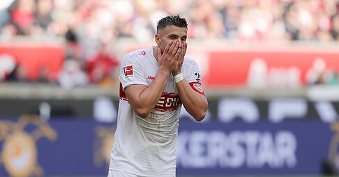 VfB Stuttgart: Stürmerstar Demirovic fällt vorerst aus. (Archivbild) VfB Stuttgart: Stürmerstar Demirovic fällt vorerst aus. (Archivbild)