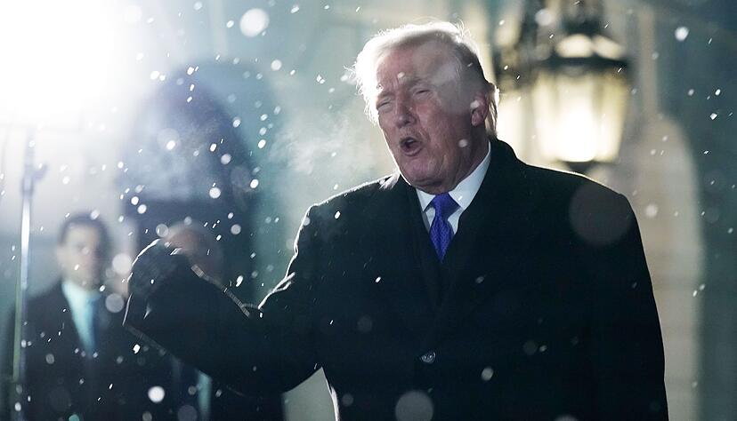 K&uuml;ndigt weitere Gespr&auml;che mit dem Iran an - US-Pr&auml;sident Trump.