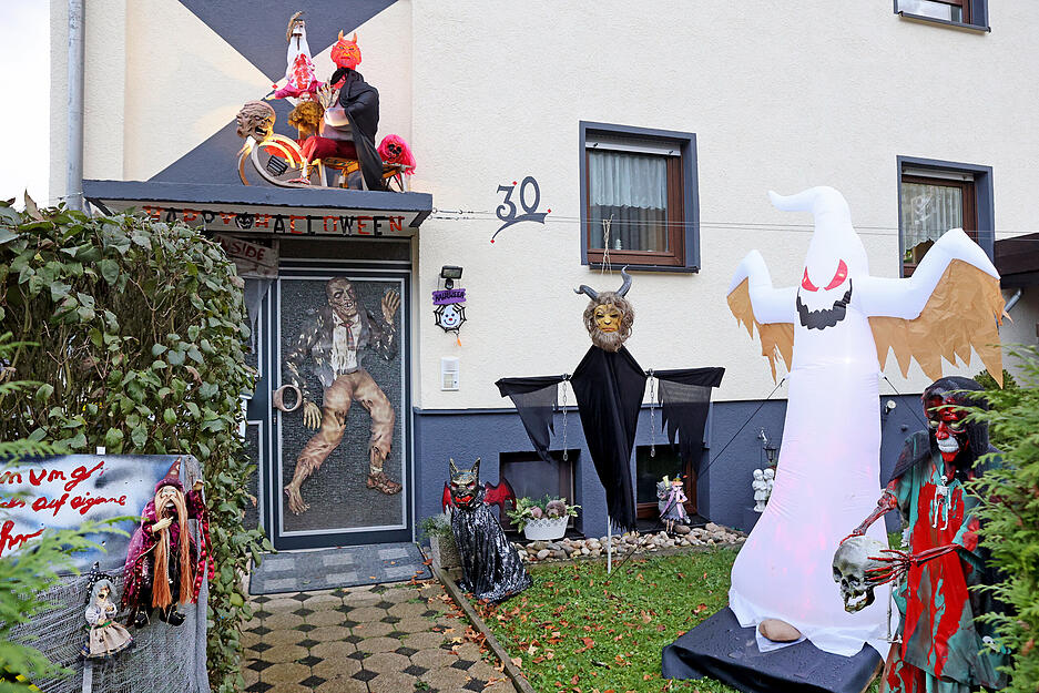 Das Halloweenhaus von Bad Rappenau-Babstadt