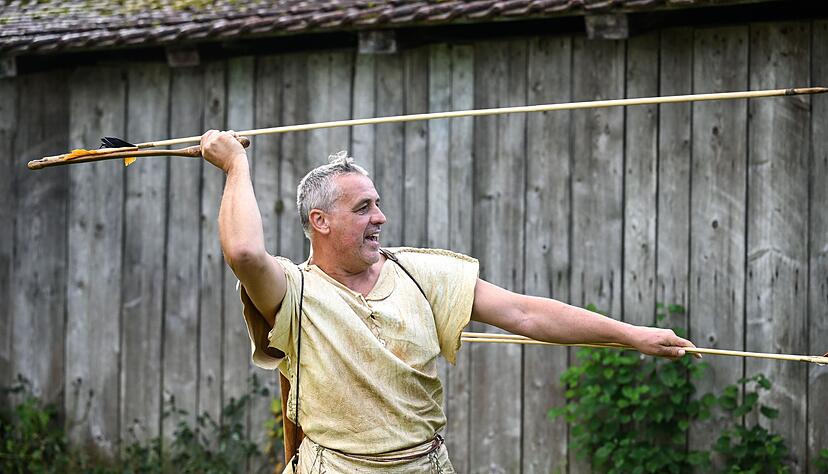 Bei der Europameisterschaft der prähistorischen Jagdwaffen durfte jeder mitmachen.