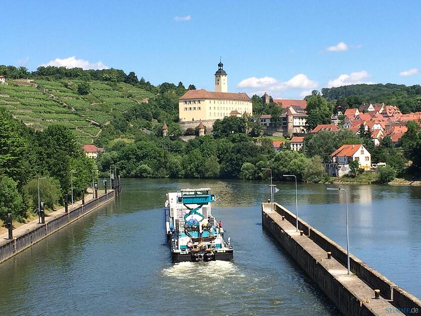 Protest gegen Castortransport auf dem Neckar | 26.6.